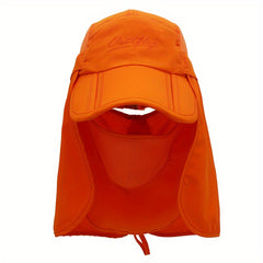 Candy Summer Sun Visor with Mask Face UV Protection Cap