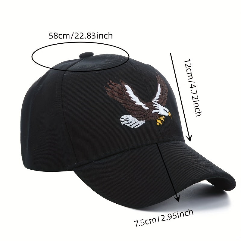 Men's Eagle Embroidery Baseball Cap Outdoor Sun Protection Sun Hat