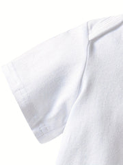 Baby Boys Birthday Onesie Short Sleeves Soft Comfortable Breathable