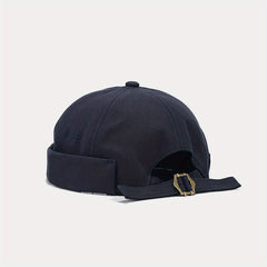 Literary Retro Melon Hat - Solid Street Hip Hop Land Master