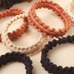 50pcs Soft Hair Tie Elastic Ponytail Holder Hair Ring Women Girls Hair Accessory
