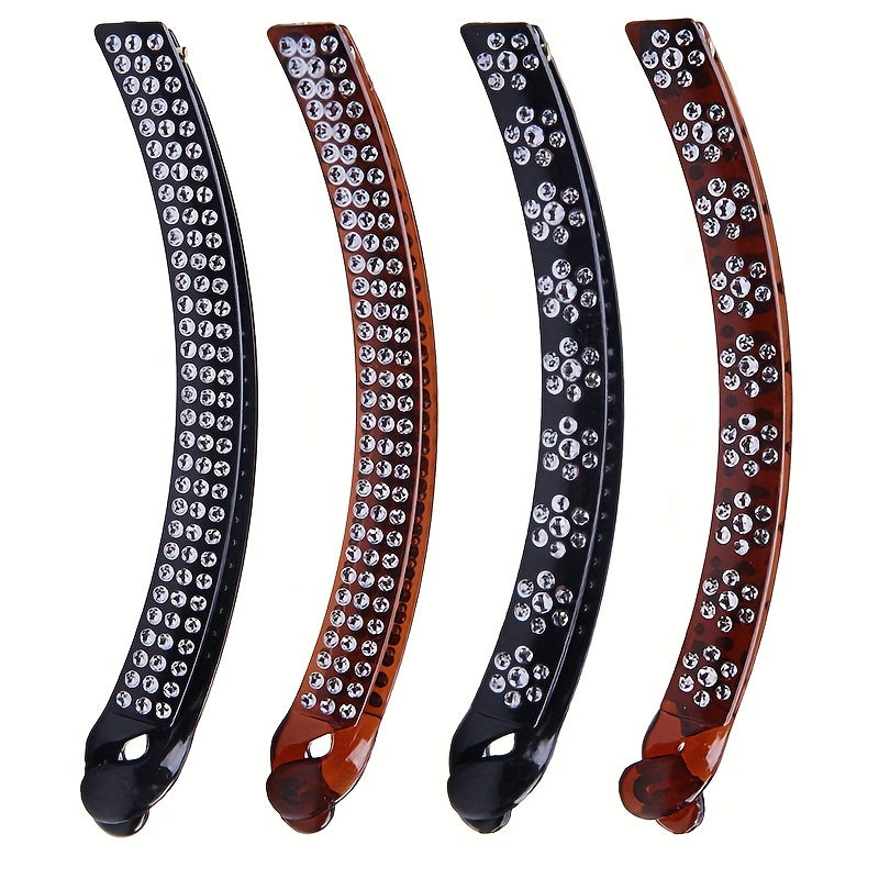 Rhinestone Hair Clip Head Jewelry Hair Accessories Female
