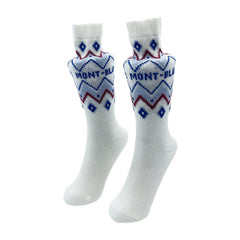 Soft & Comfy Argyle Crew Socks - Women's Stockings