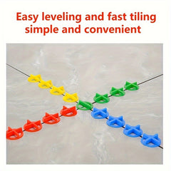100pcs Ceramic Tile Laying Methods, Floor or Wall Tile Spacing 1.5