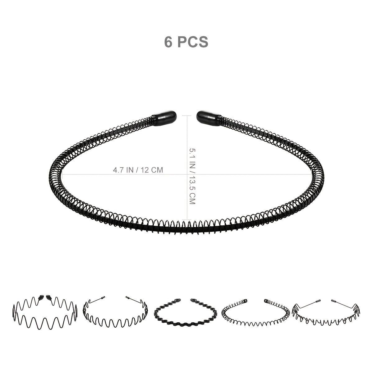 Metal Headband Women Hair Bands Mens Hair Band Outdoors Sports Headbands