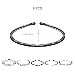 Metal Headband Women Hair Bands Mens Hair Band Outdoors Sports Headbands
