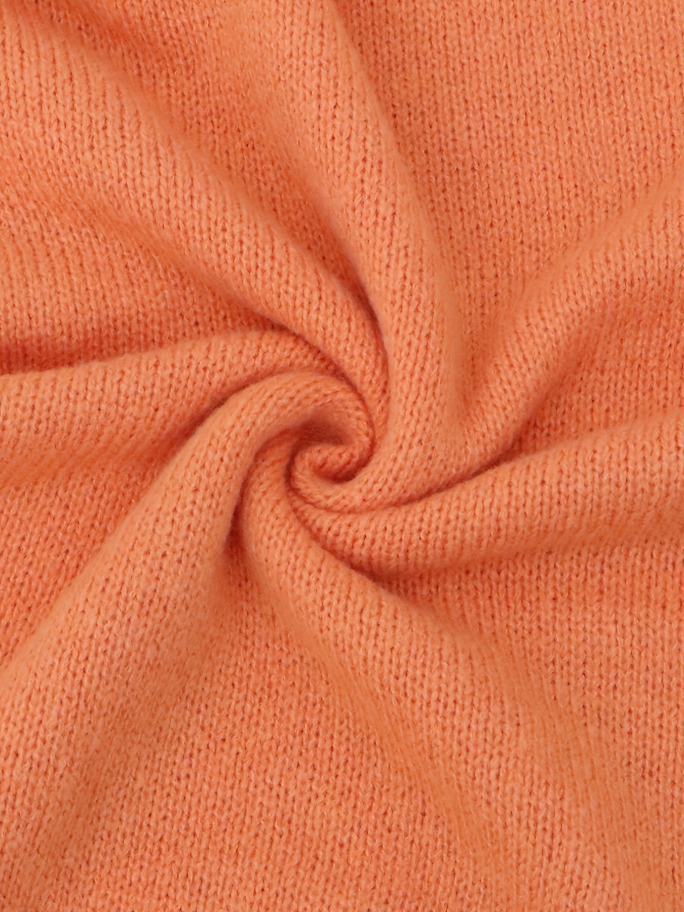  Solid Lantern Sleeve Sweater Dress