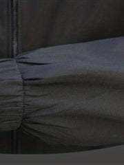 Men's Zip up Stand Collar Jacket Classic Casual Coat