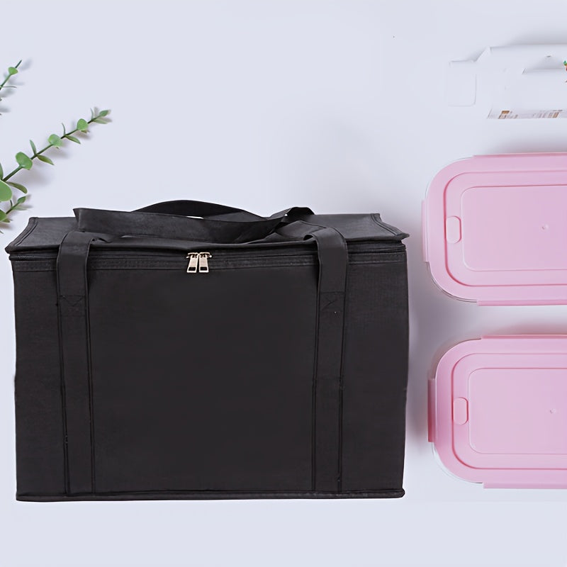 XL Insulated Grocery Tote Bag Aluminum Foil Fresh Keeping