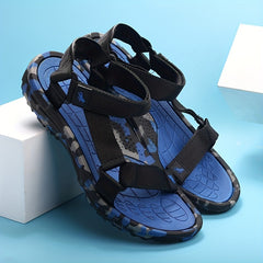 Men's Strap Sandals Camo Sole Casual Walking Slippers