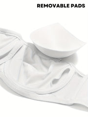 Strapless Bandeau Bra Soft Push-Up Everyday Lingerie