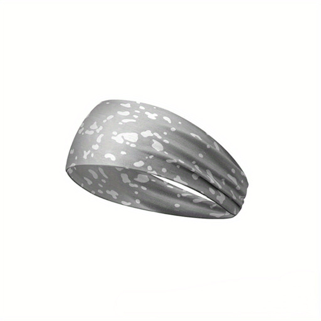 Printed Sports Headband For Gym