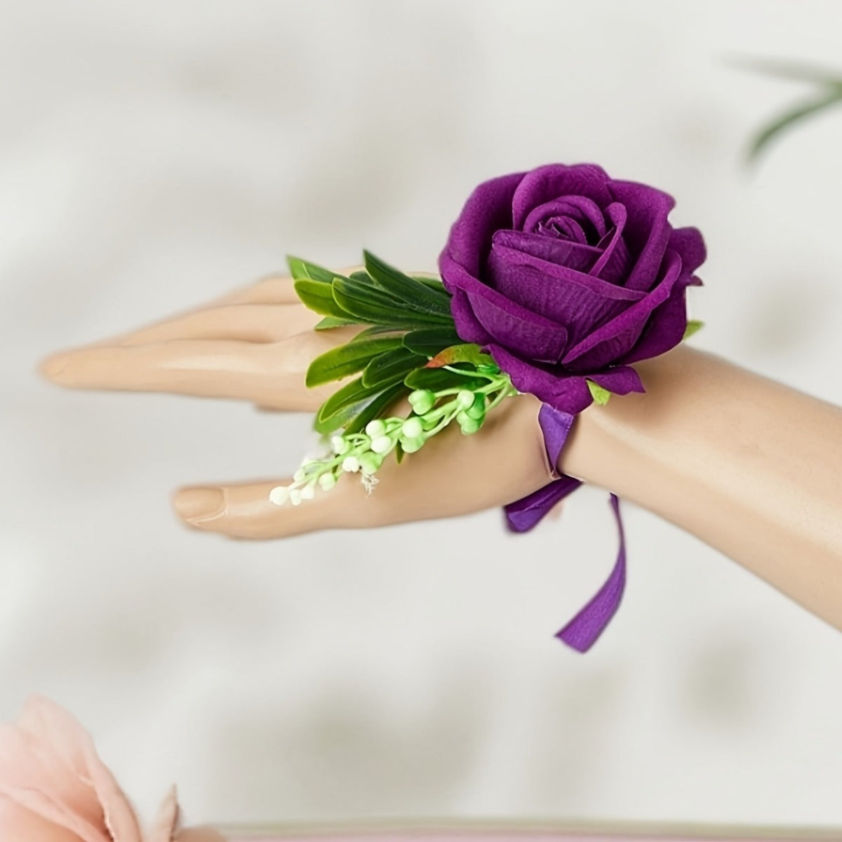 European Wedding Groom Chest Flower Brooch