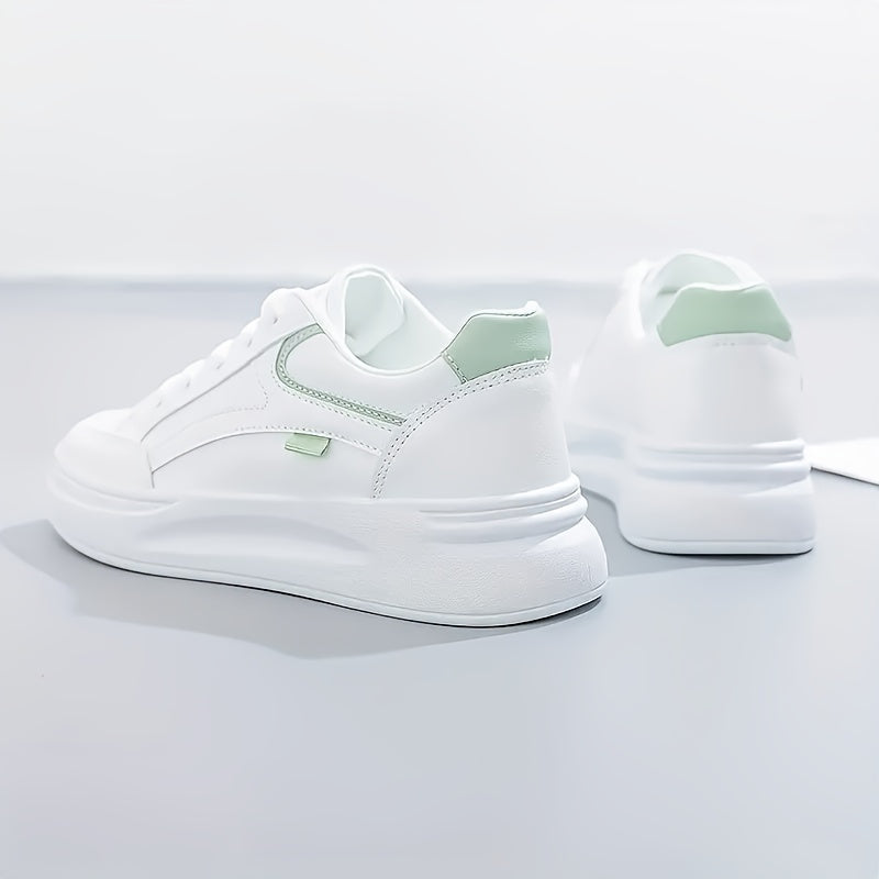 Women's Platform Sneakers Casual Lace Up Outdoor Shoes