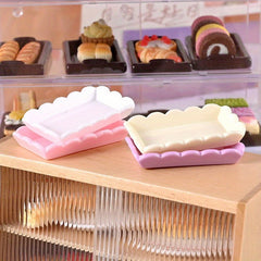 1:12 Mini Doll House Bread Tray Mini Food Toy Props