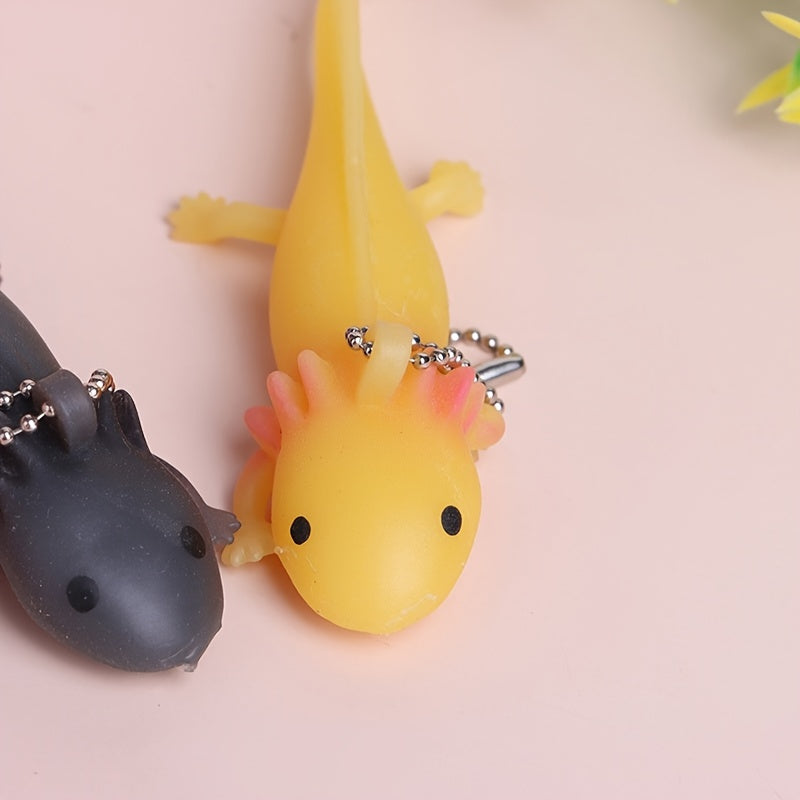 Funny Fish Keychain Stress Relief Toy for Boys & Girls - Prank & Joke Gift