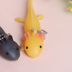 Funny Fish Keychain Stress Relief Toy for Boys & Girls - Prank & Joke Gift