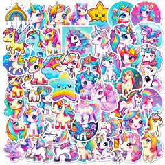50pcs Cartoon Stickers For Luggage Guitar Skateboard Mobile Waterproof Stickers
