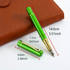 Heart Of The Ocean Metallic Baking Paint Fountain Pen
