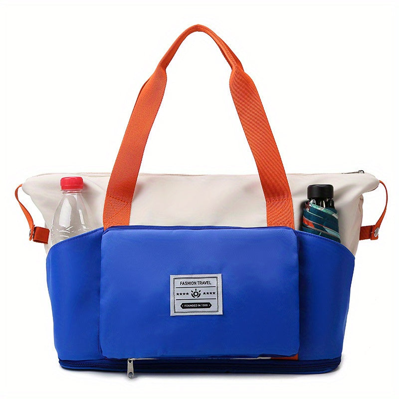 Large Capacity Travel Bag w/ Dry and Wet Separation Lightweight Sports Shoulder