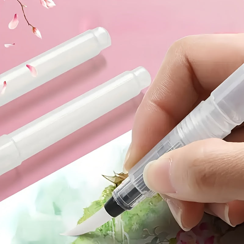12 Pack Refillable Watercolor Pens for Drawing and Calligraphy