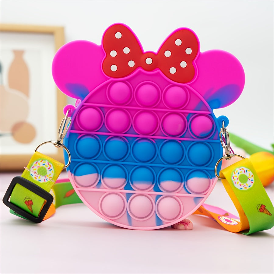Silicone Unicorn Messenger Bag Coin Purse for Girls
