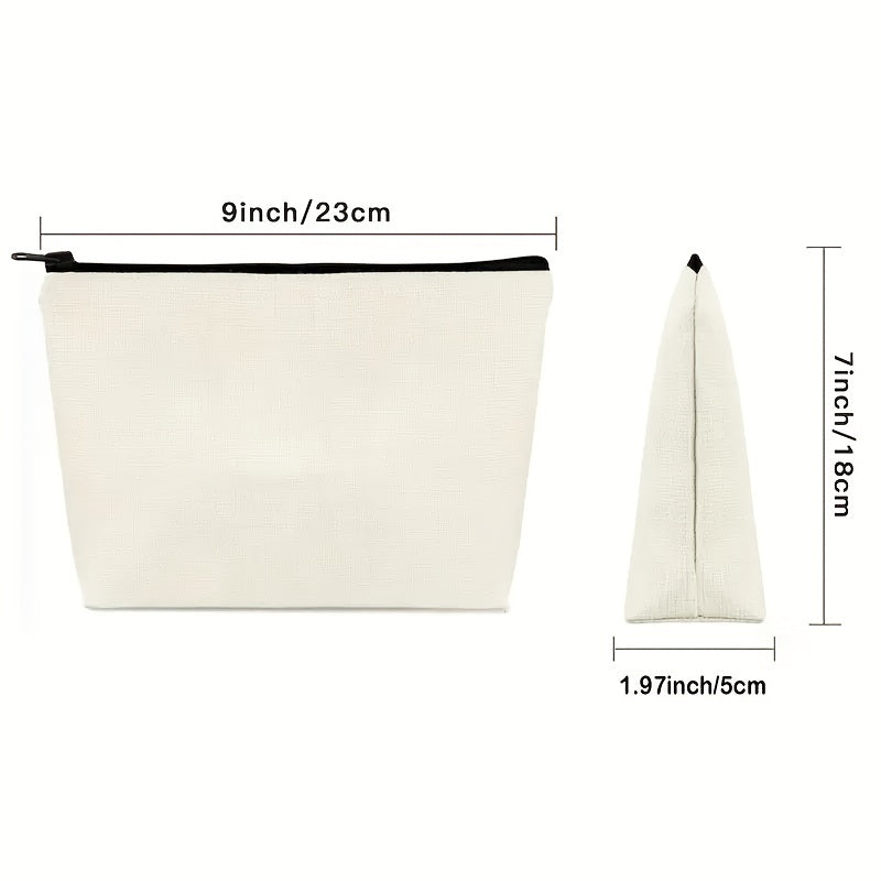 Cartoon Girl Printed Makeup Bag Travel Toiletry Bag