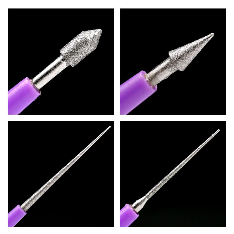 Diamond File Cutter Set Bead Reamer Needle Jewelry Tool