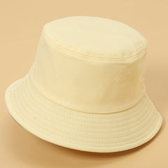 Classic Solid Pure Double sided Windproof Couple Bucket Hat
