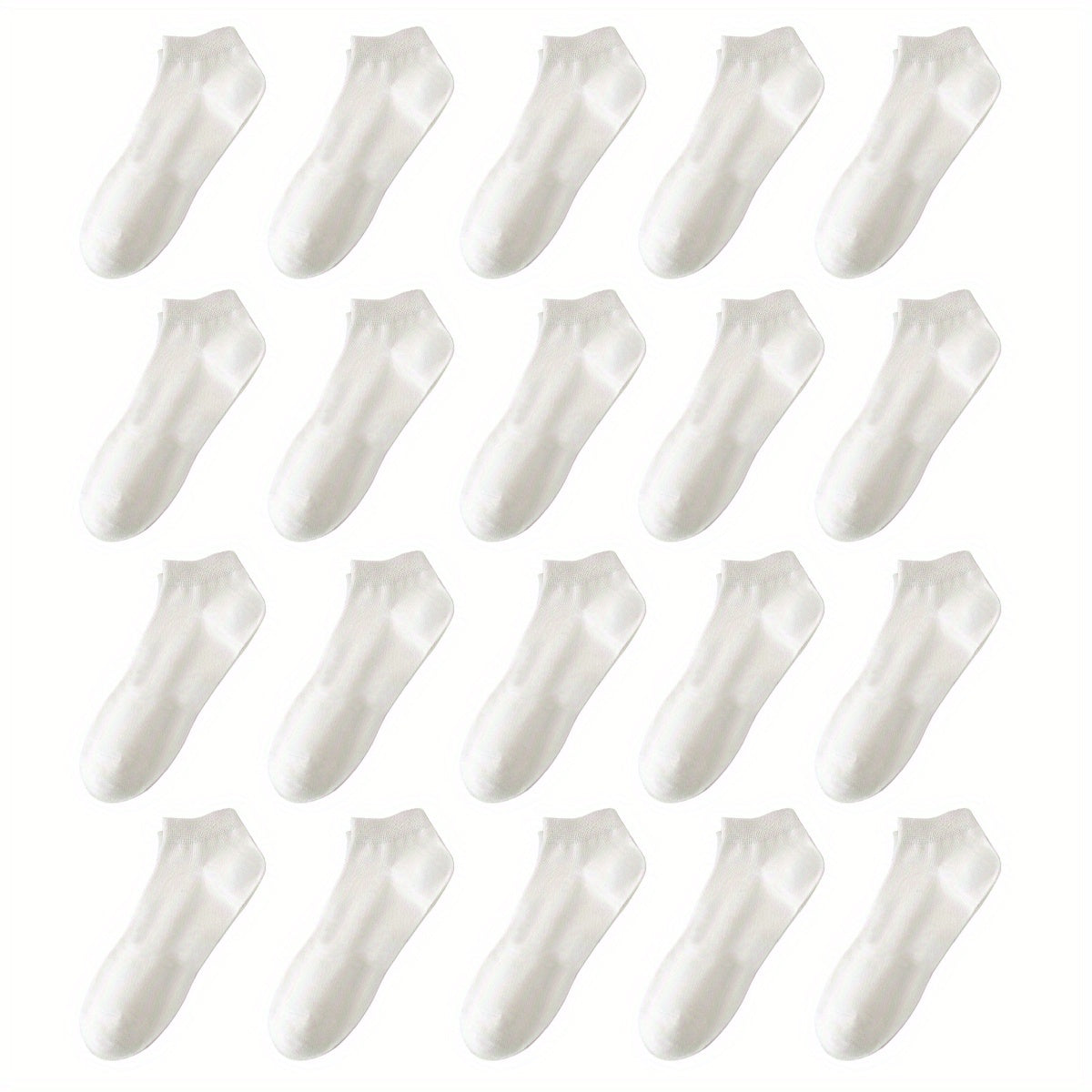 30 Pairs Soft Lightweight Ankle Socks Women's Stocking