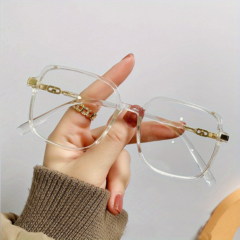 Square Anti Light Glasses For Women Men Students