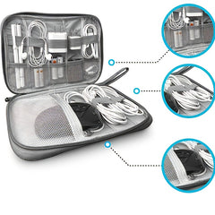 Multifunctional Data Cable Storage Bag Large Capacity Organizer