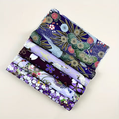 5pcs Printed Cotton Quilting Fabric DIY Sewing Scrapbooking Craft Patchwork