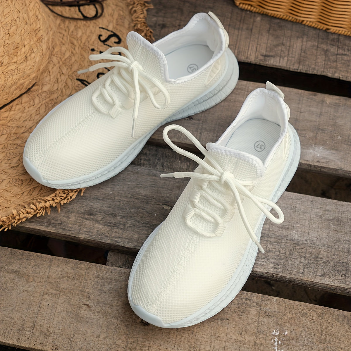 Women's Heighten Flyknit Casual Sneakers Non Slip Running Shoes