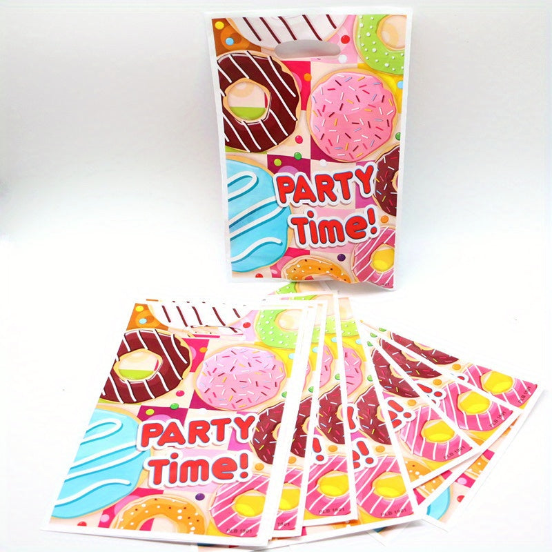 Donut Dessert Theme Party Tableware Set