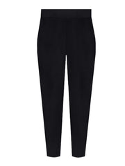  High Rise Pants With Pockets Casual Slim Tapered Pants