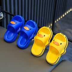 Boys Soft Platform Slippers Quick Drying Lightweight Anti Slip