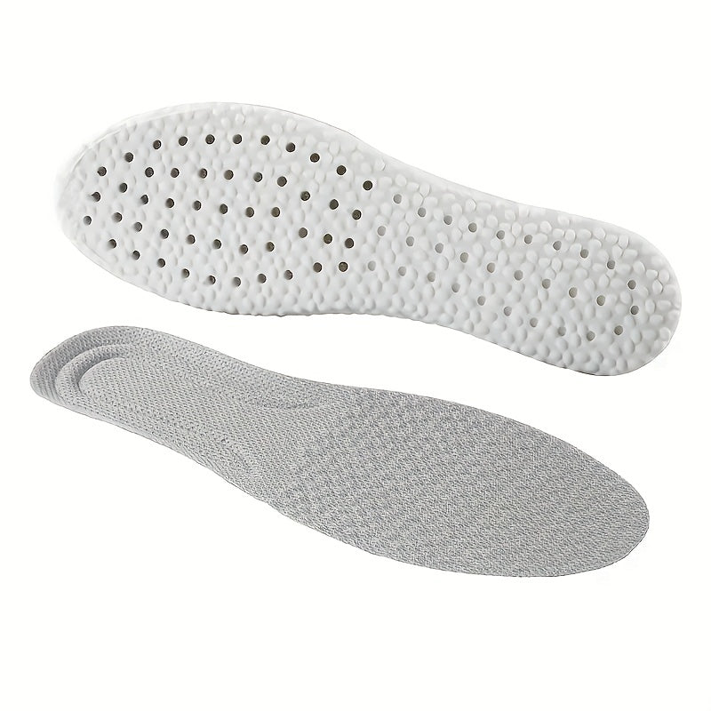 Elastic Large Particle Sports Insoles for Running