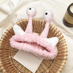 Snail Face Wash Hairband Funny Headband Non slip