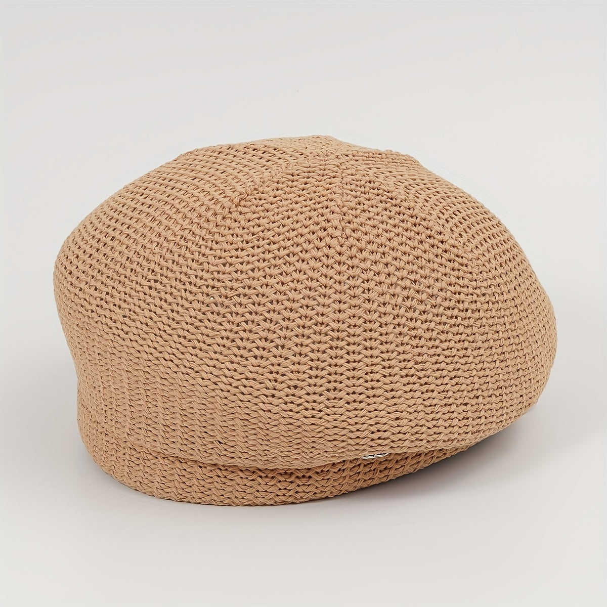 Warm Knitted Beret Hat French Style Painter Hat for Women