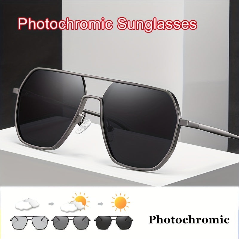 Polarized Photochromic Sunglasses Night Dual-use