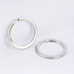 10pcs Stainless Steel Key Ring for Backpack Bag
