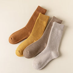 4 Pairs Thermal Boot Socks Winter Thickened Warm Thick Thread Towel