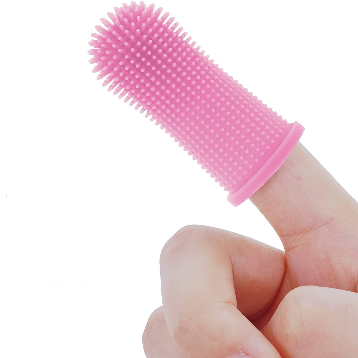 Soft Silicone Toothbrush for Dog or Cat Teeth Cleaning