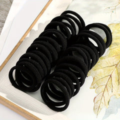 50pcs Elastic Hair Tied Rope Hair Band for Women Men Boys Girls