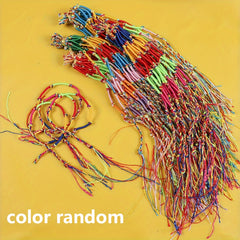 Colorful Woven Rope String Bracelet Ankles Pack for Birthday Party Favors