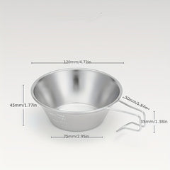 1pc Outdoor Camping Bowl Durable Tableware