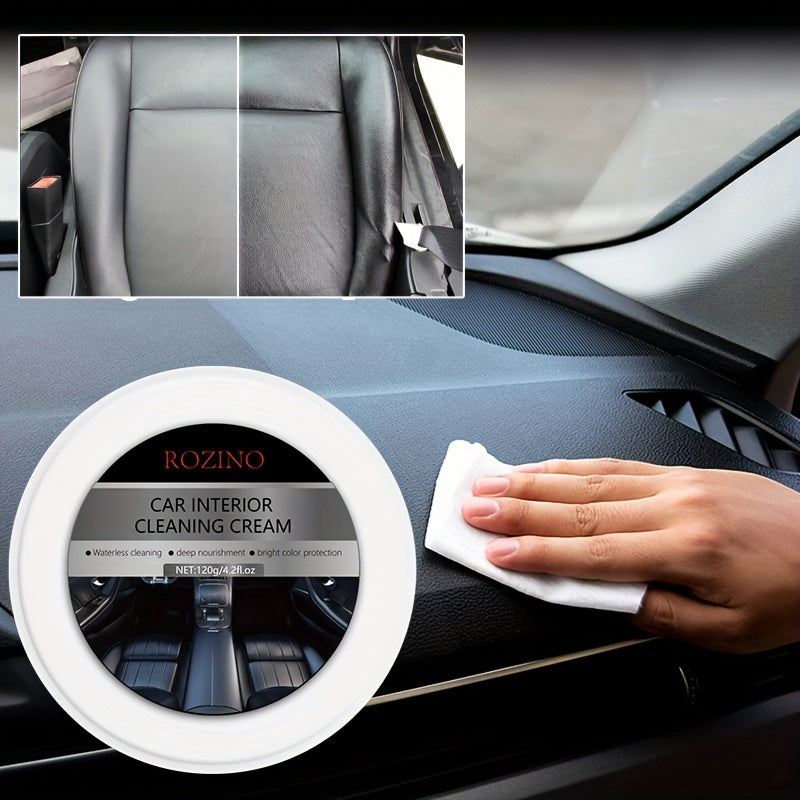 Car Interior Cleaning Cream - Refreshes, Nourishes, and Protects