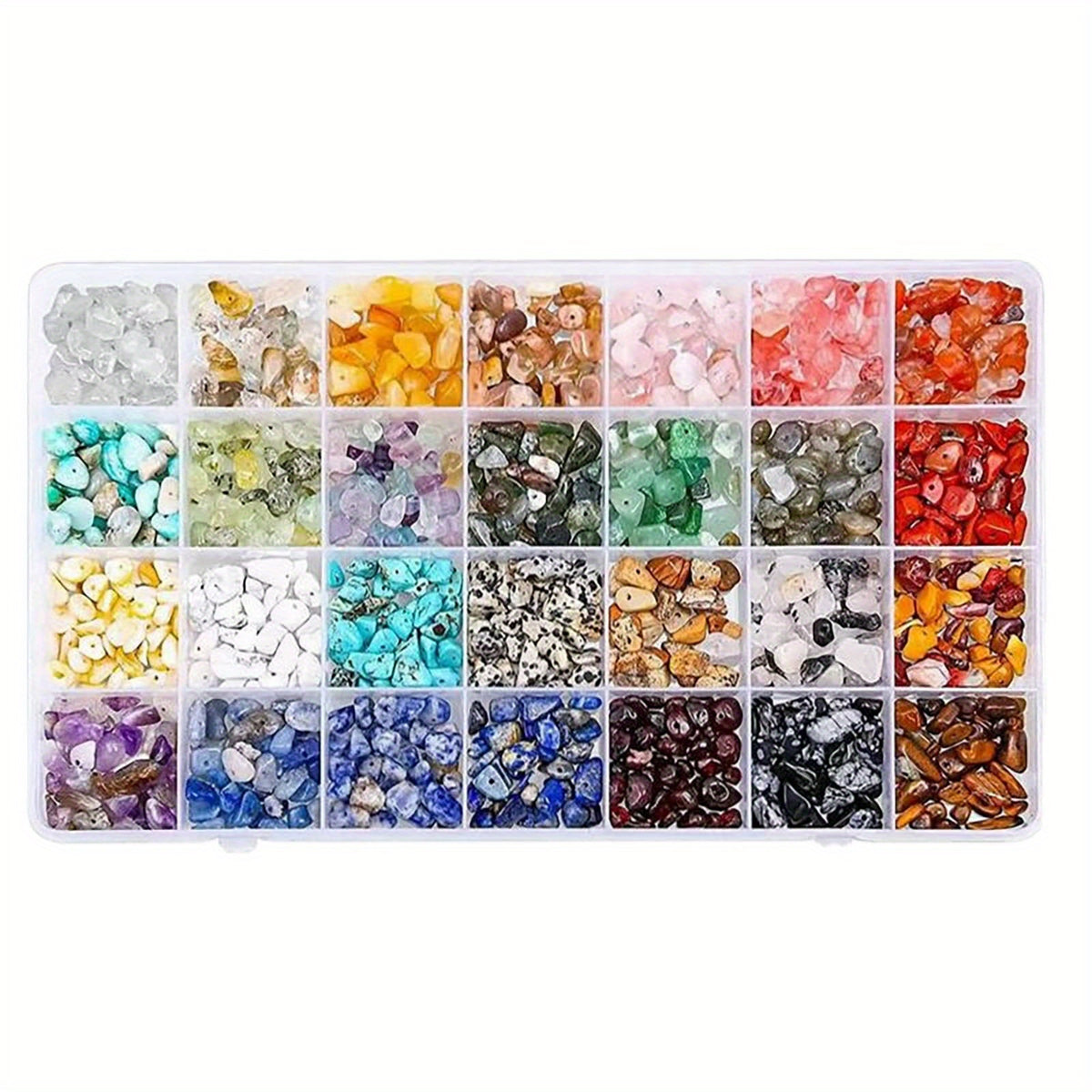 28 Colors Crystal Beads & Gemstone Beads Jewelry Making Kit