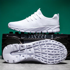Breathable Mesh Running Shoes Slip On Athletic Outdoor Men's Sneakers